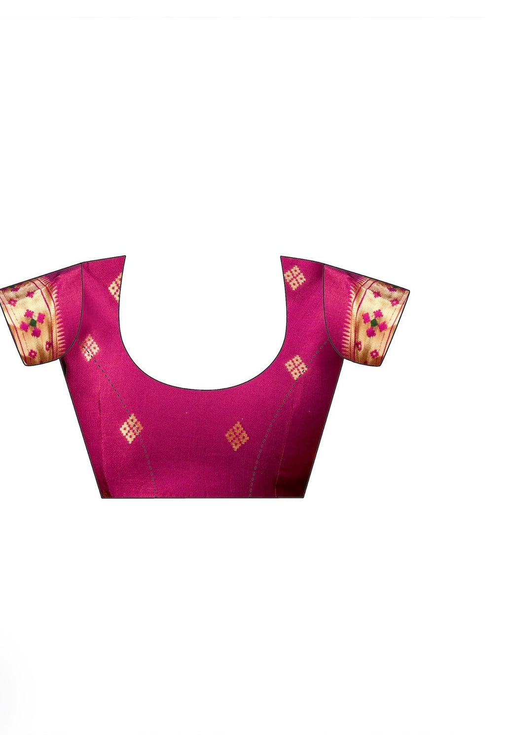 Dark Green Silk Woven Paithani Saree